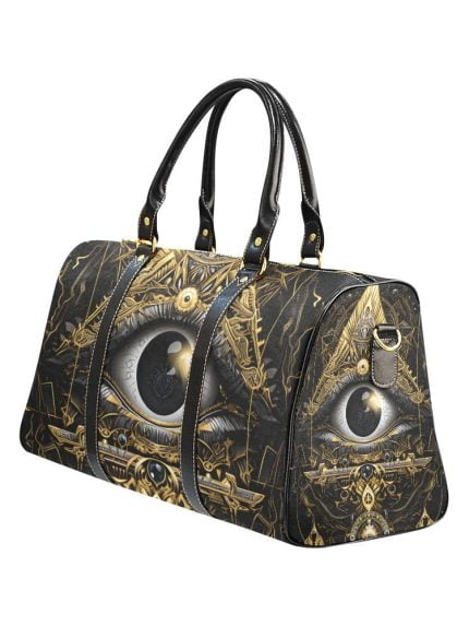 All Seeing Eye Travel Bag Left