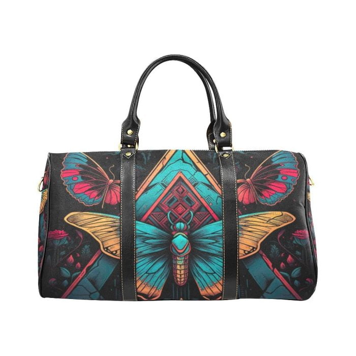 Pyramid Butterfly Travel Bag Front