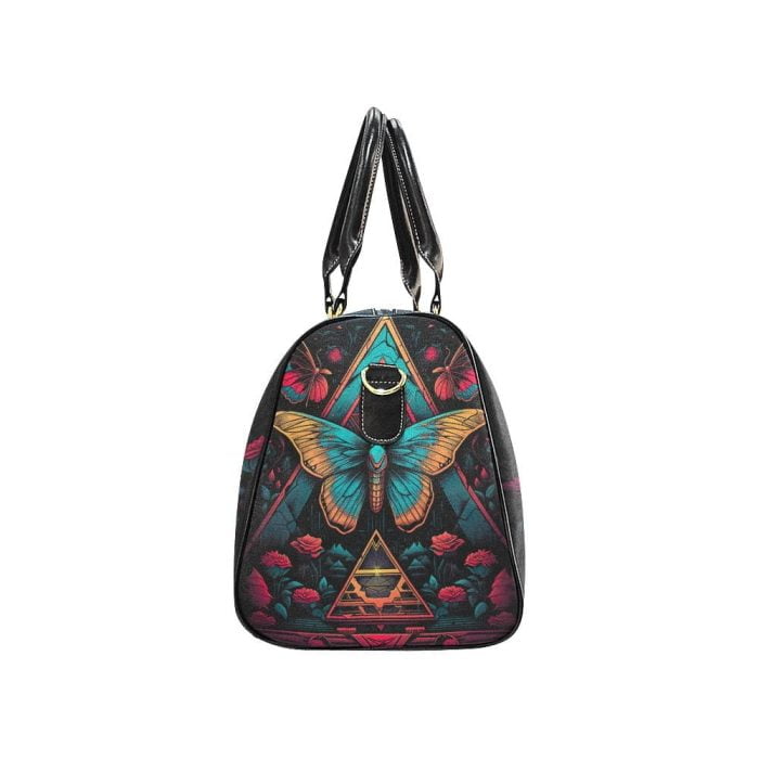 Pyramid Butterfly Travel Bag Side