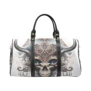 White Demon Hunter Travel Bag Front