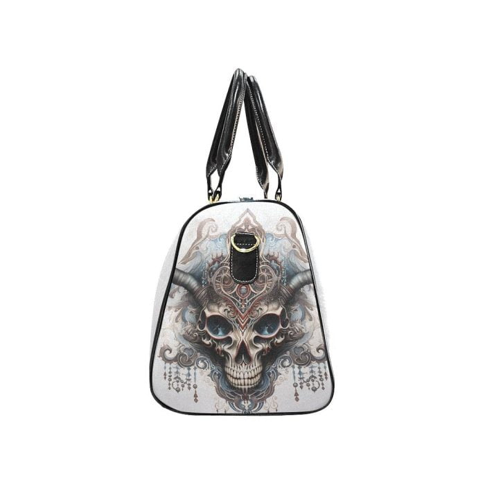 White Demon Hunter Travel Bag Side