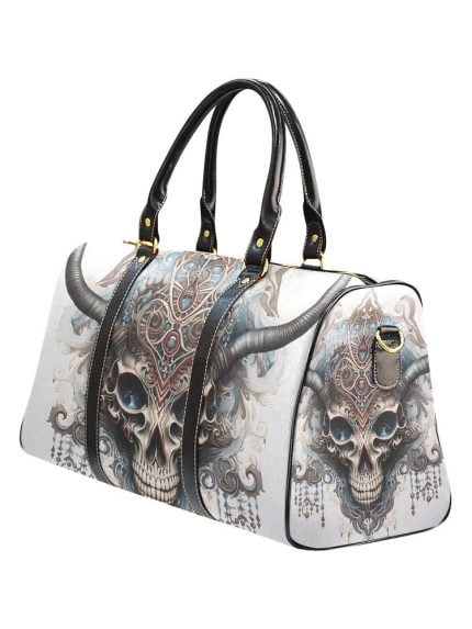 White Demon Hunter Travel Bag Left