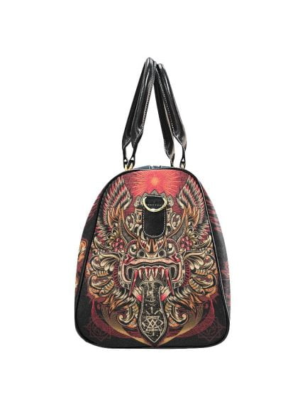 Dragon Bali Indonesia Art Travel Bag Side