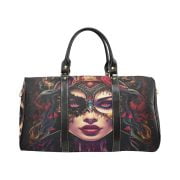 Futuristic La Catrina Art Travel Bag Front