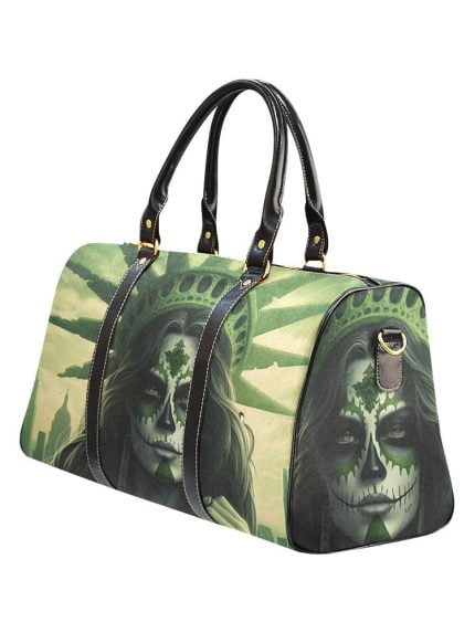 Purge La Catrina Lady Liberty New York Travel Bag Left