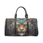 Steampunk Lion Travel Bag Front