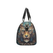 Steampunk Lion Travel Bag Side