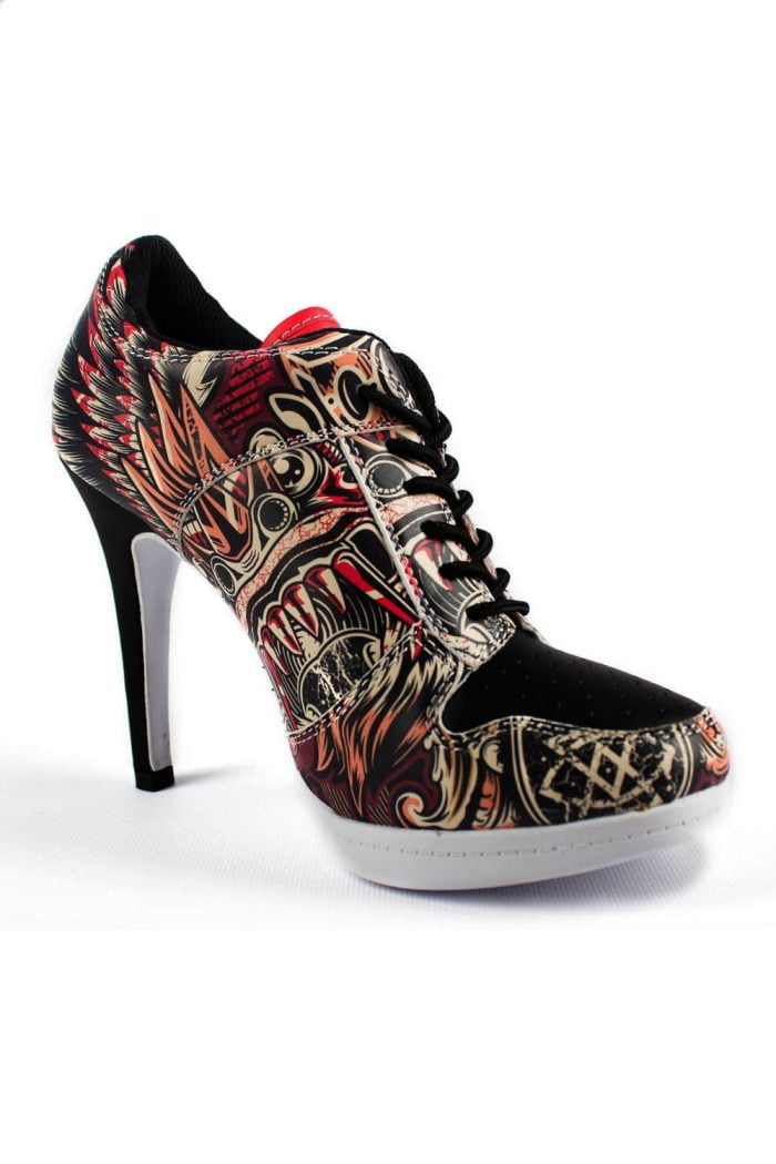 Sneaker High Heels Dragon