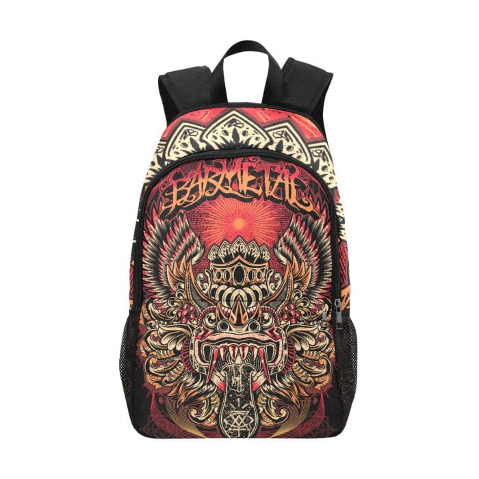 Bali Indonesia Dragon Tattoo Art Backpack Front