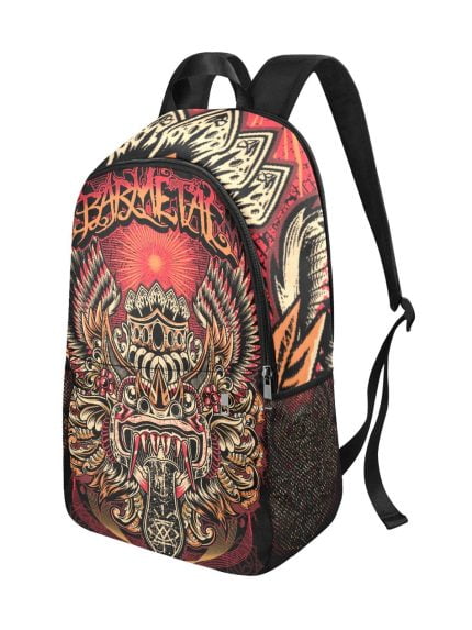 Bali Indonesia Dragon Tattoo Art Backpack Side