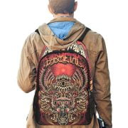 Bali Indonesia Dragon Tattoo Art Backpack Men