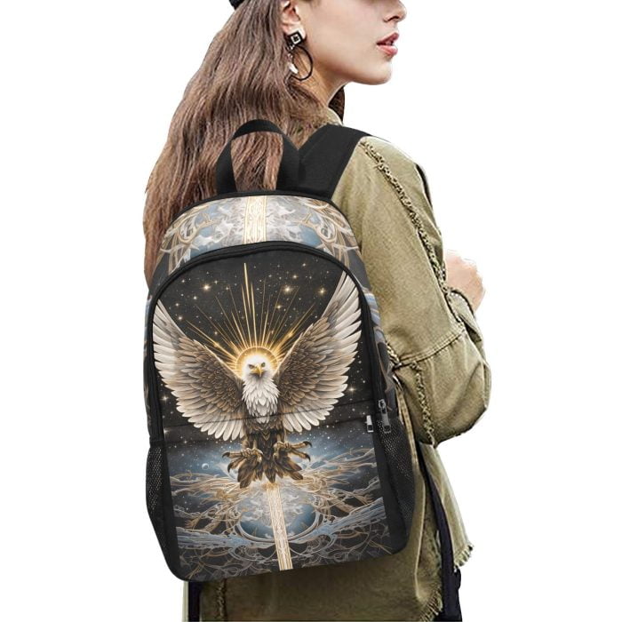 Eagle Tattoo Art Backpack Woman