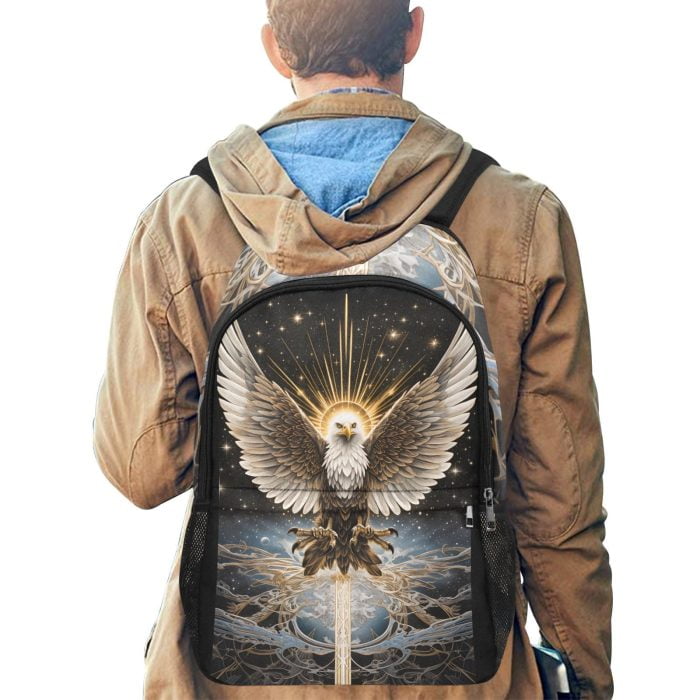 Eagle Tattoo Art Backpack Men