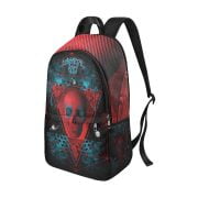 Geometric Skull Backpack Side