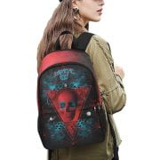 Geometric Skull Backpack Woman