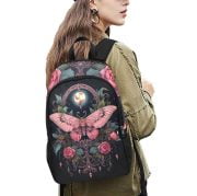 Pink Butterfly Backpack Woman