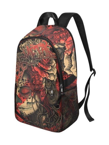 Polka Trash La Catrina Backpack Side