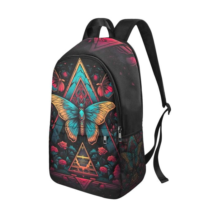 Butterfly Pyramid Backpack Side