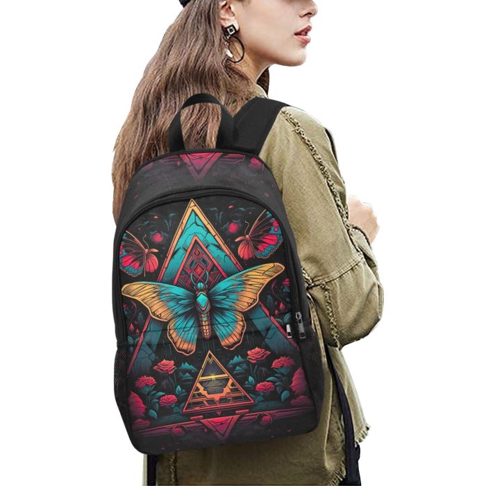 Butterfly Pyramid Backpack Woman