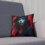 Pillow La Catrina Baseball Drip Art Living Room