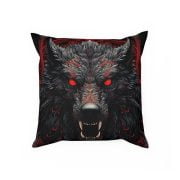 Pillow Hellwolf Dark Art Front