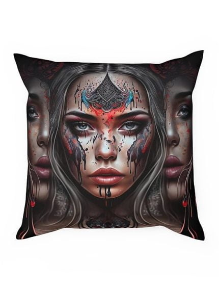 PIllow Dark Art Ladies Front