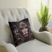 PIllow Dark Art Ladies Chair