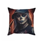 Pillow Day of the Dead Baseball Front