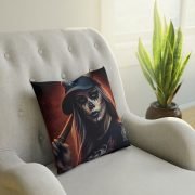 Pillow Day of the Dead Baseball Chair