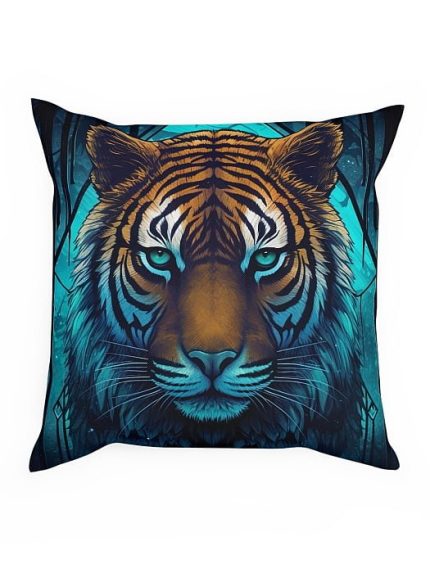 Pillow Ice Lion Art Front