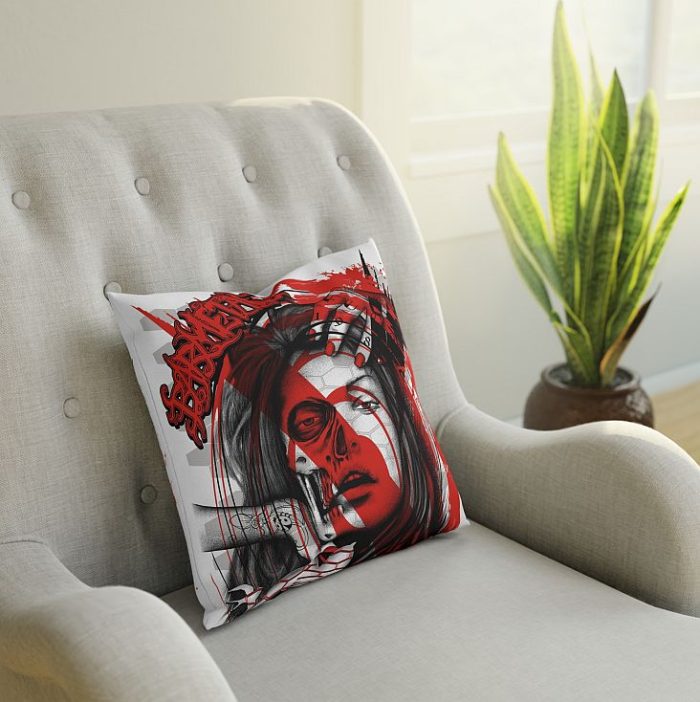 La Catrina Polka Trash Pillow Chair