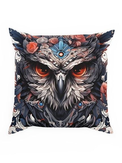 Pillow Fantasy Art Owl Front