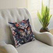 Pillow Fantasy Art Owl Chair