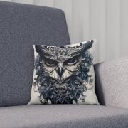 Pillow Blue Eyes Owl Promo