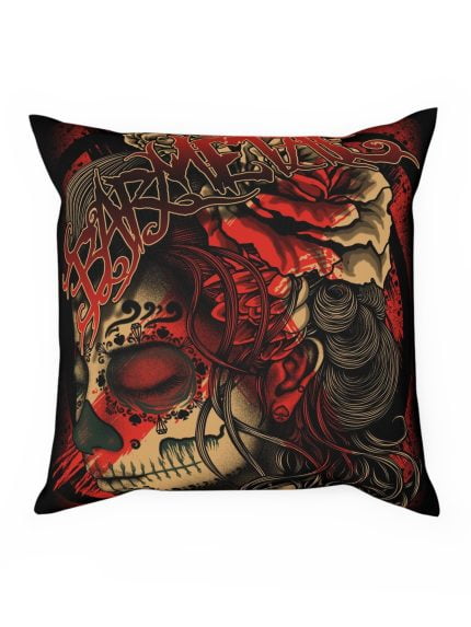 Polka Trash La Catrina Pillow Front Armchair