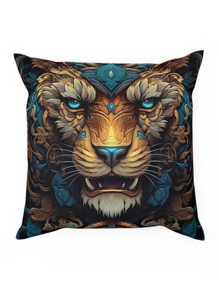 Pillow Steampunk Lion Front