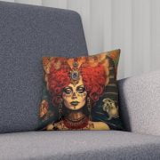 Vampirella Illustrator Art Pillow Loft Chair