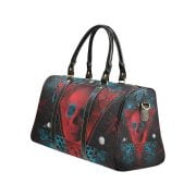 Geometric Skull Universe Travel Bag Left