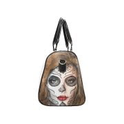 Watercolor La Catrina Travel Bag Side