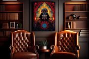 Canvas Darth Vader Galactic Empire Smoker Lounge