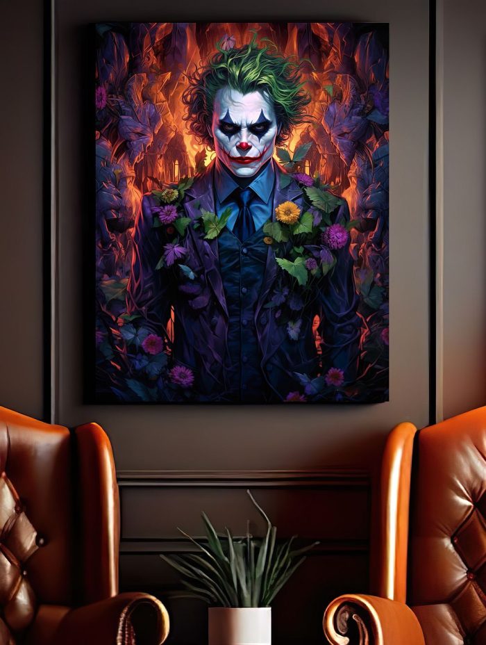 Canvas Joker Suicide Squad Mancave