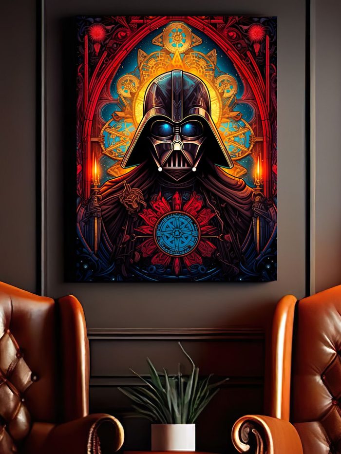 Canvas Darth Vader Galactic Empire Mancave