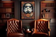 Canvas Floral Stormtrooper Loft