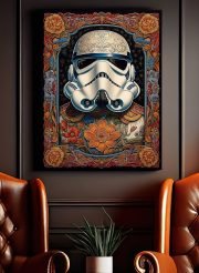 Canvas Floral Stormtrooper Smoker Lounge