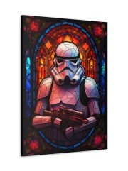 Canvas Stormtrooper Church Window Front