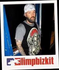 Fred Durst of the legendary Limp Bizkit wearing La Catrina Tank by Barmetal Clothing