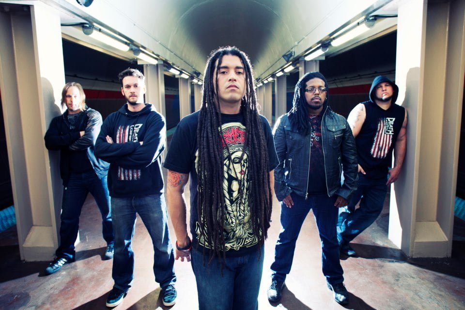 Elias Soriano of Nonpoint wearing Mexican La Catrina Tee