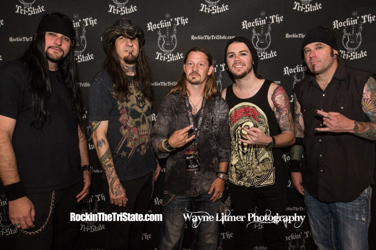 Bobby Amaru of Saliva wearing Mexican La Catrina Tank