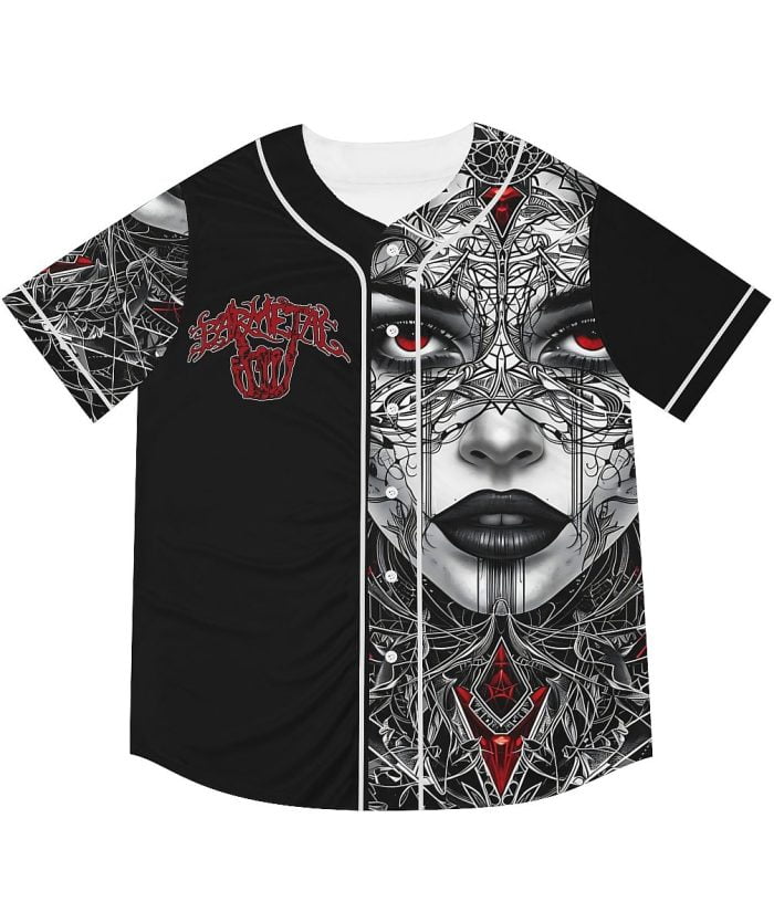 Mechanized La Catrina Baseball Jersey Front