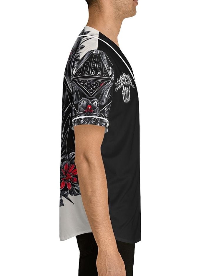 Metallized Darth Vader Baseball Jersey Right Side